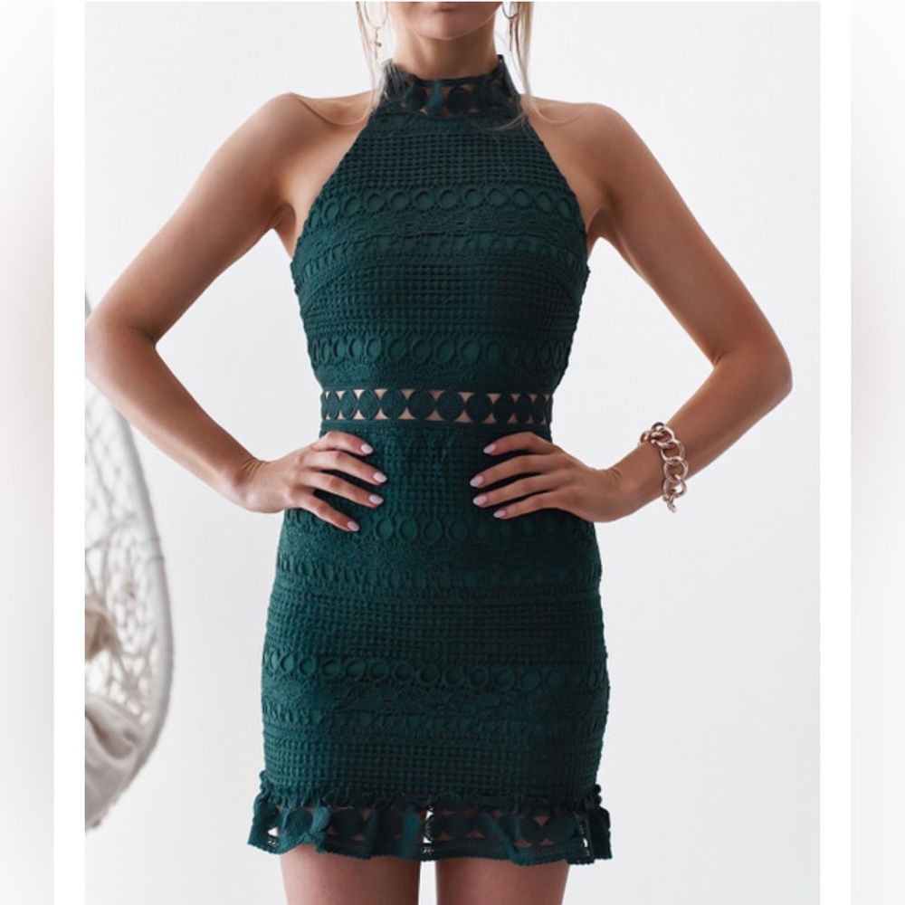 Lady Black Tie Rivers Mini Dress